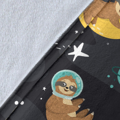 Image of Space Sloth Blanket V.2