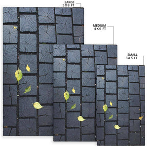 Dark Wood Area Rug Rug 