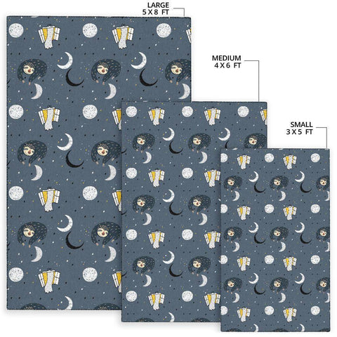 Image of Space Sloth Area Rug Rug 