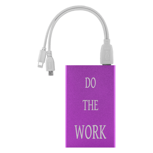 Do The Work Power Bank Power Banks Purple 