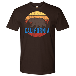 Big Bear Lake California Shirt V.1 T-shirt Next Level Mens Shirt Dark Chocolate S