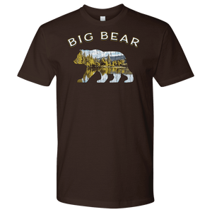 Big Bear V.1 Men's Shirts T-shirt Next Level Mens Shirt Dark Chocolate S