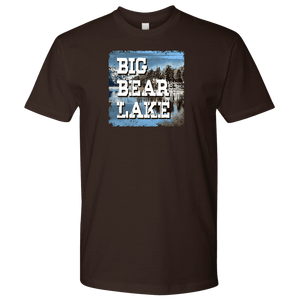 Big Bear Lake V.1, Men's Shirts T-shirt Next Level Mens Shirt Dark Chocolate S