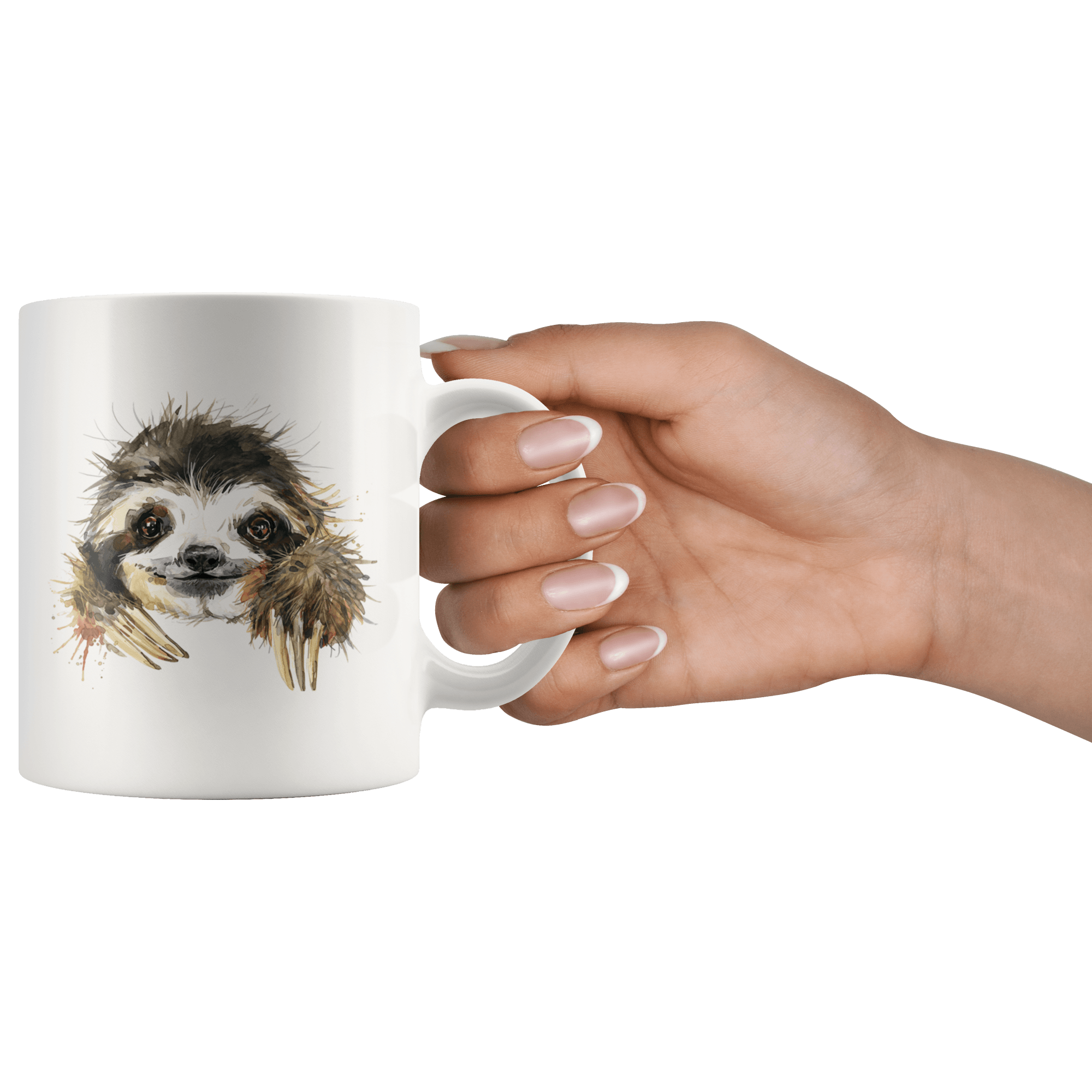 Happy Sloth Mug Drinkware 