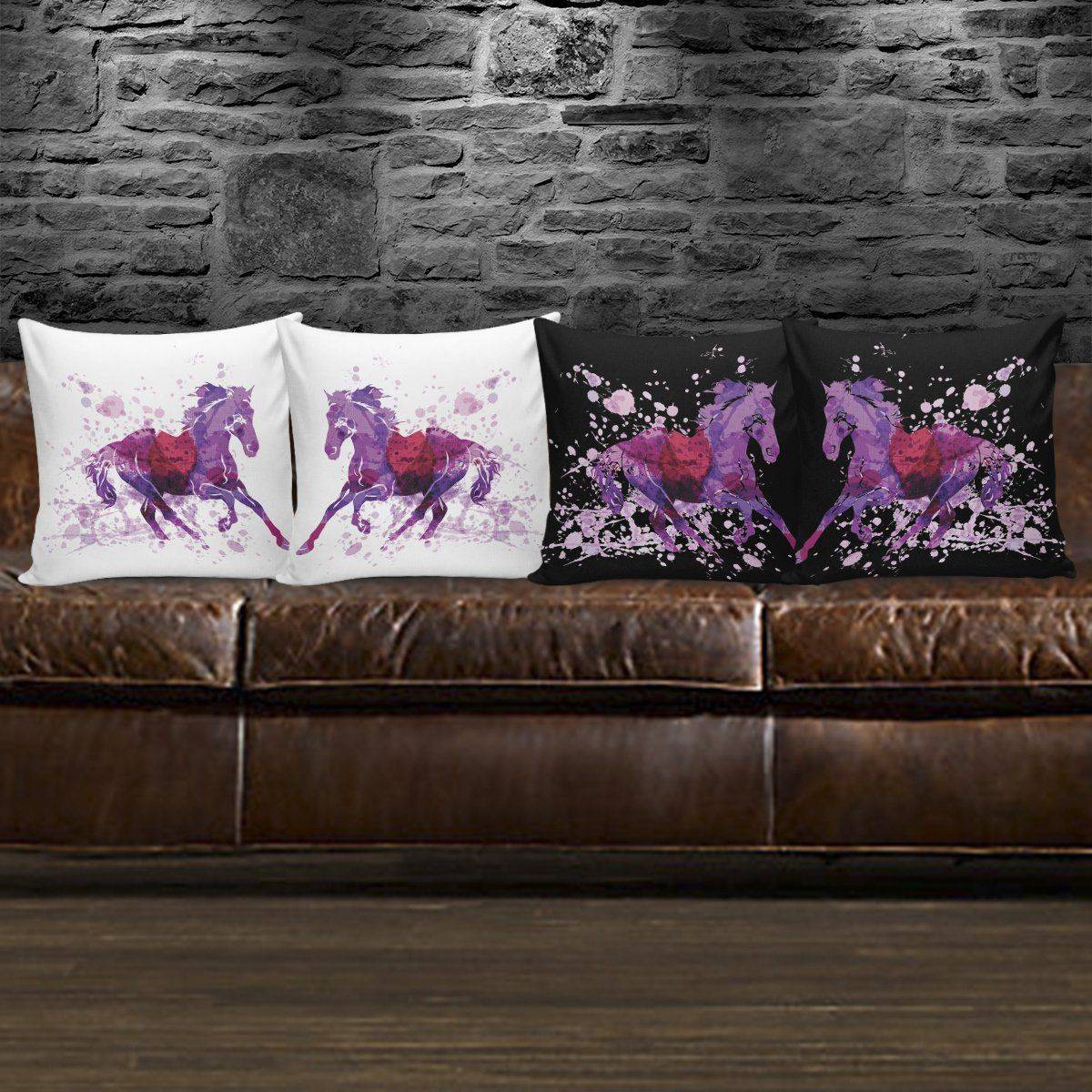 Wild Horse Pillow Covers 