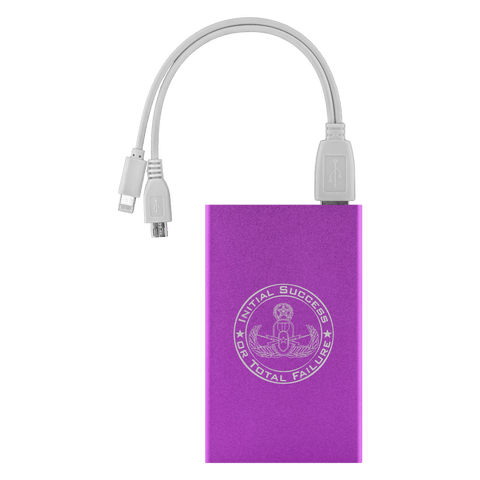 Image of Initial Success or Total Failure EOD Power Bank Power Banks Purple 