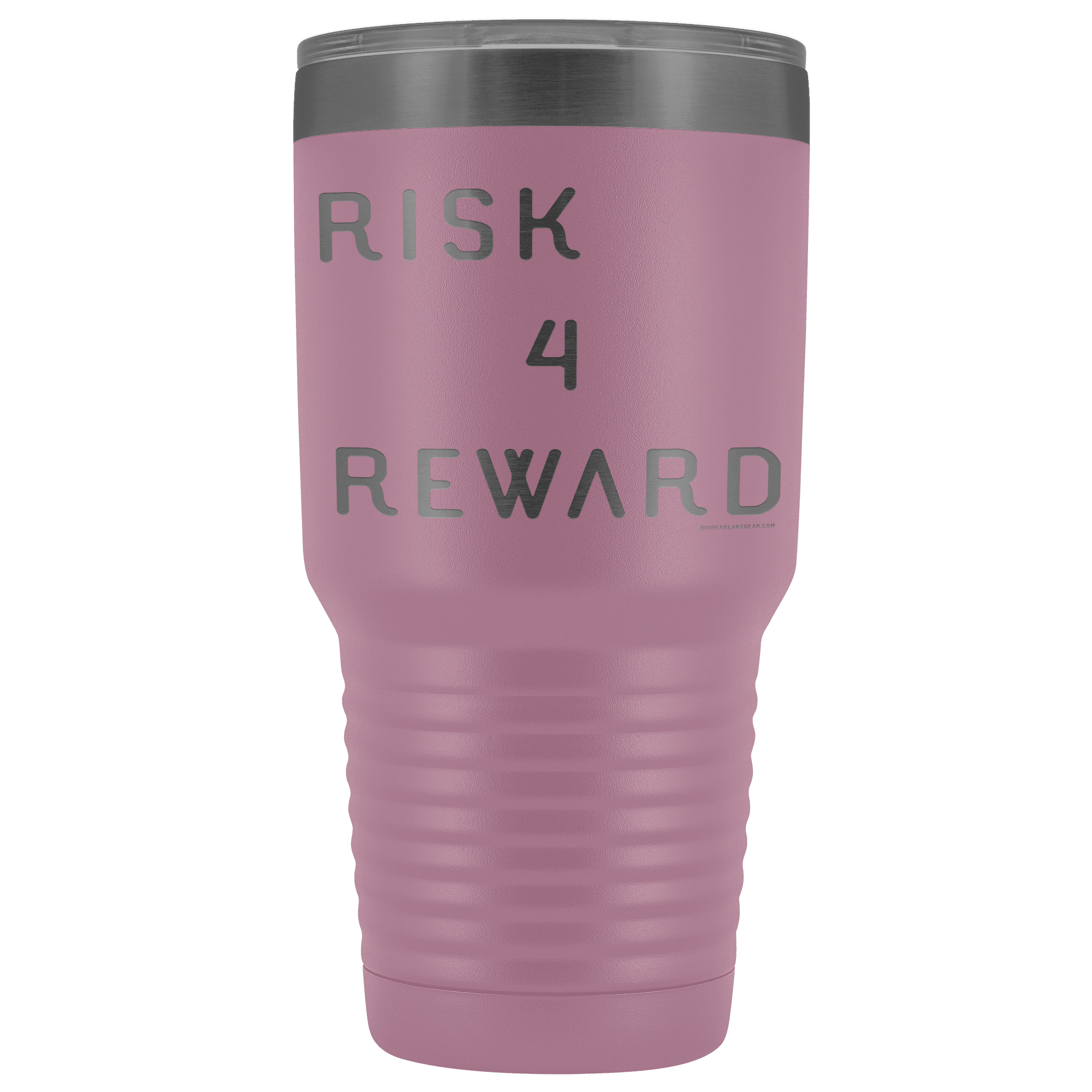 Risk 4 Reward | Try Things and Get Rewards | 30 oz Tumbler Tumblers Light Purple 