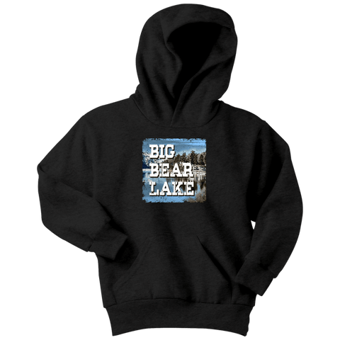 Image of Big Bear Lake V.1 Hoodies and Long Sleeve T-shirt Youth Hoodie Black XS
