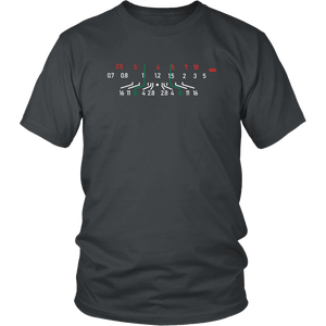 Focal Length, District Shirts and Hoodies T-shirt District Unisex Shirt Charcoal S