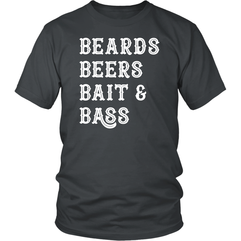 Beards Beers Bait and Bass - Another Great Fishing Day - Shirts and hoodies