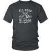 Wild and Free T-shirt District Unisex Shirt Charcoal S