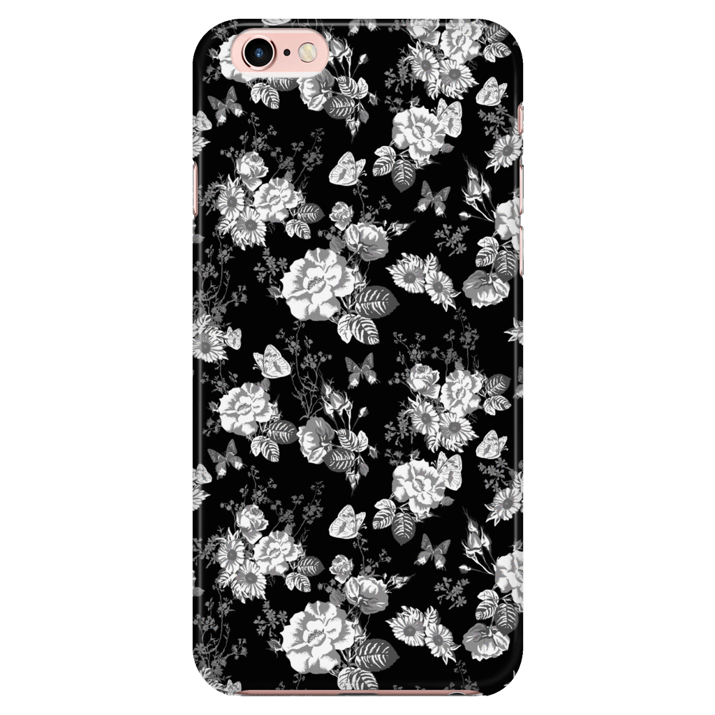 Butterflies and Flowers Phone Case Phone Cases iPhone 7/7s/8 