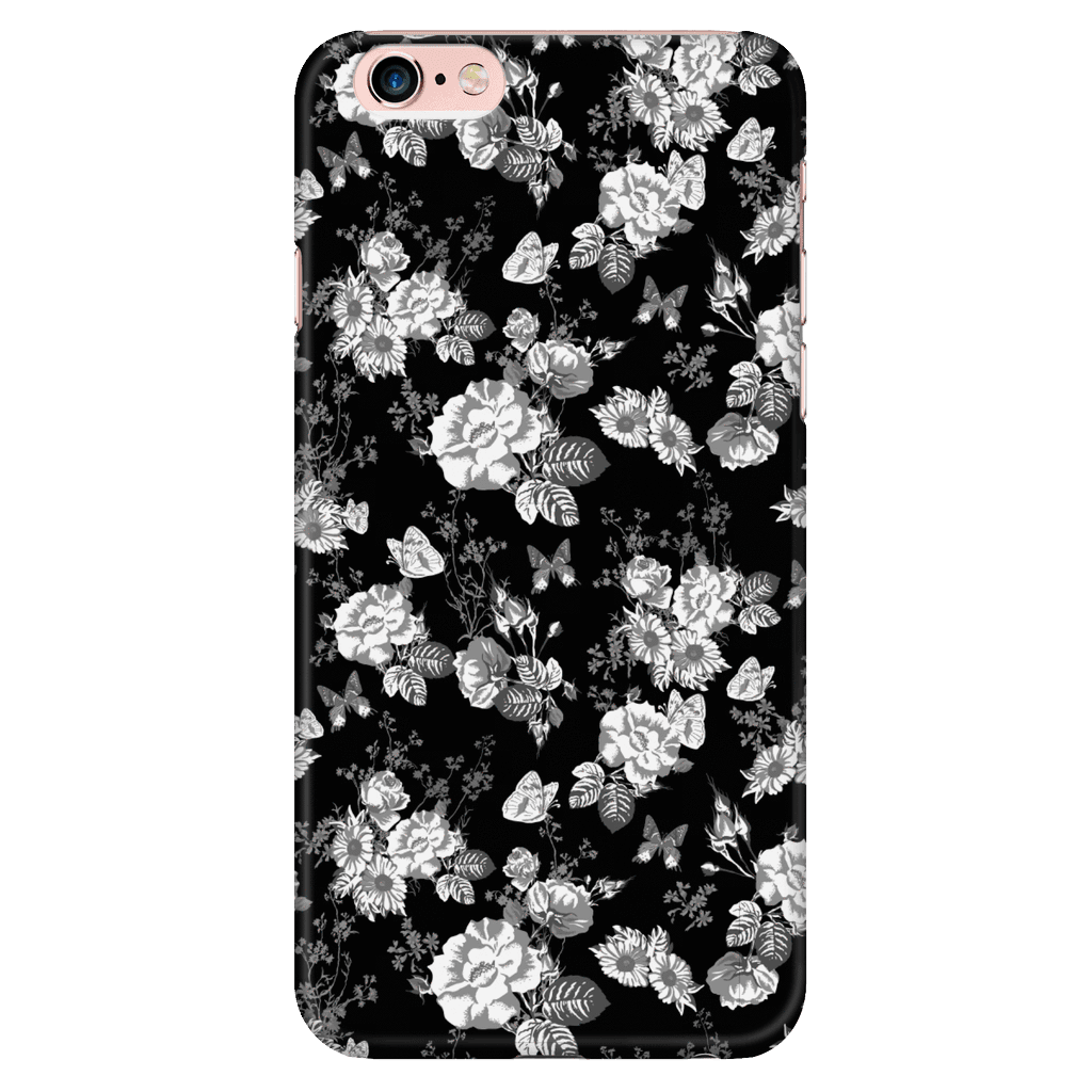 Butterflies and Flowers Phone Case Phone Cases iPhone 6 Plus/6s Plus 