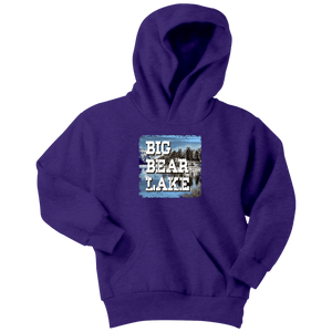 Big Bear Lake V.1 Hoodies and Long Sleeve T-shirt Youth Hoodie Purple XS