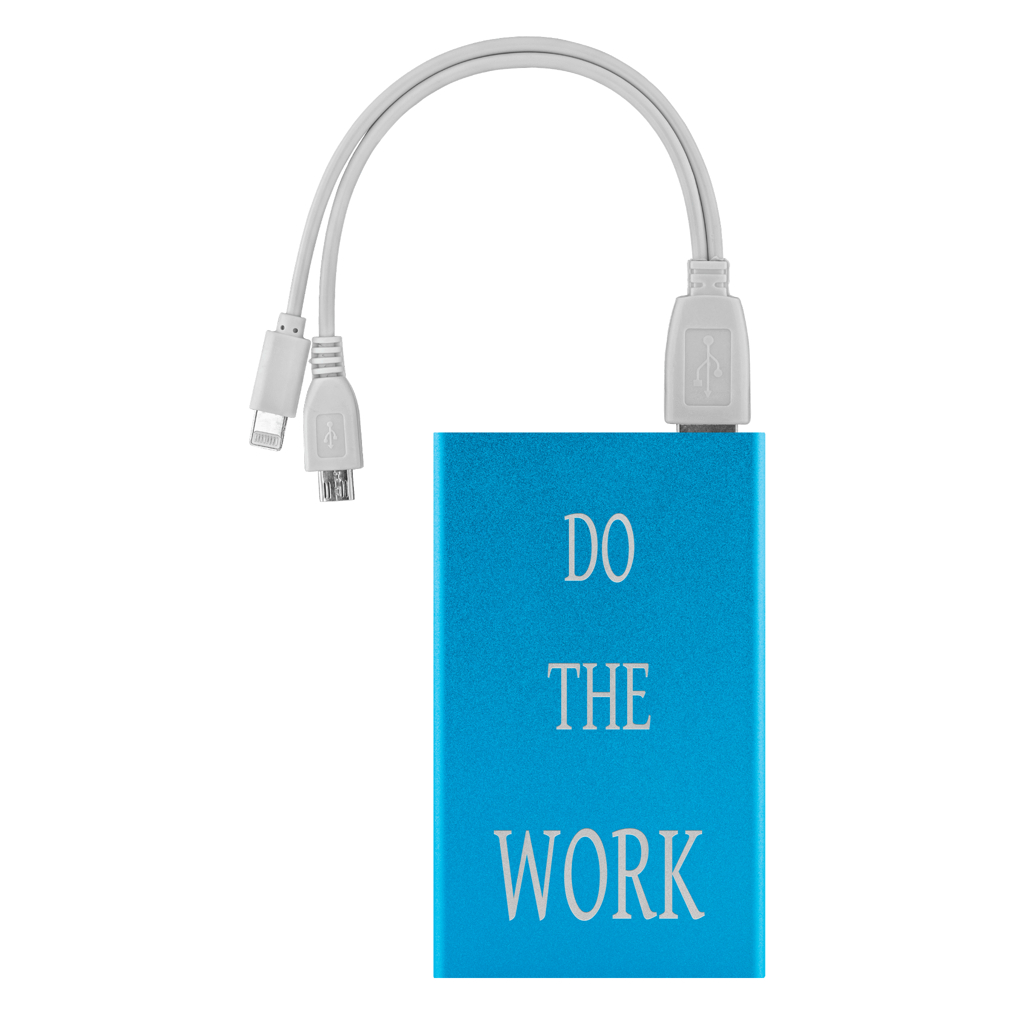 Do The Work Power Bank Power Banks Light Blue 