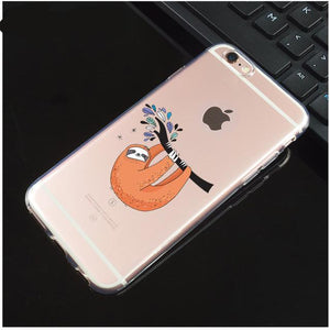 Sloth Soft TPU Silicone Case 