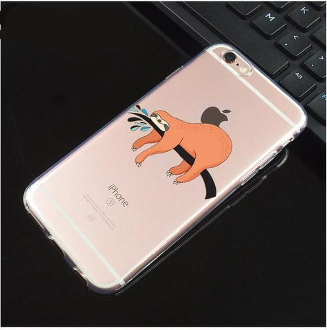 Image of Sloth Soft TPU Silicone Case 