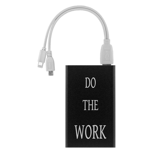Do The Work Power Bank Power Banks Black 
