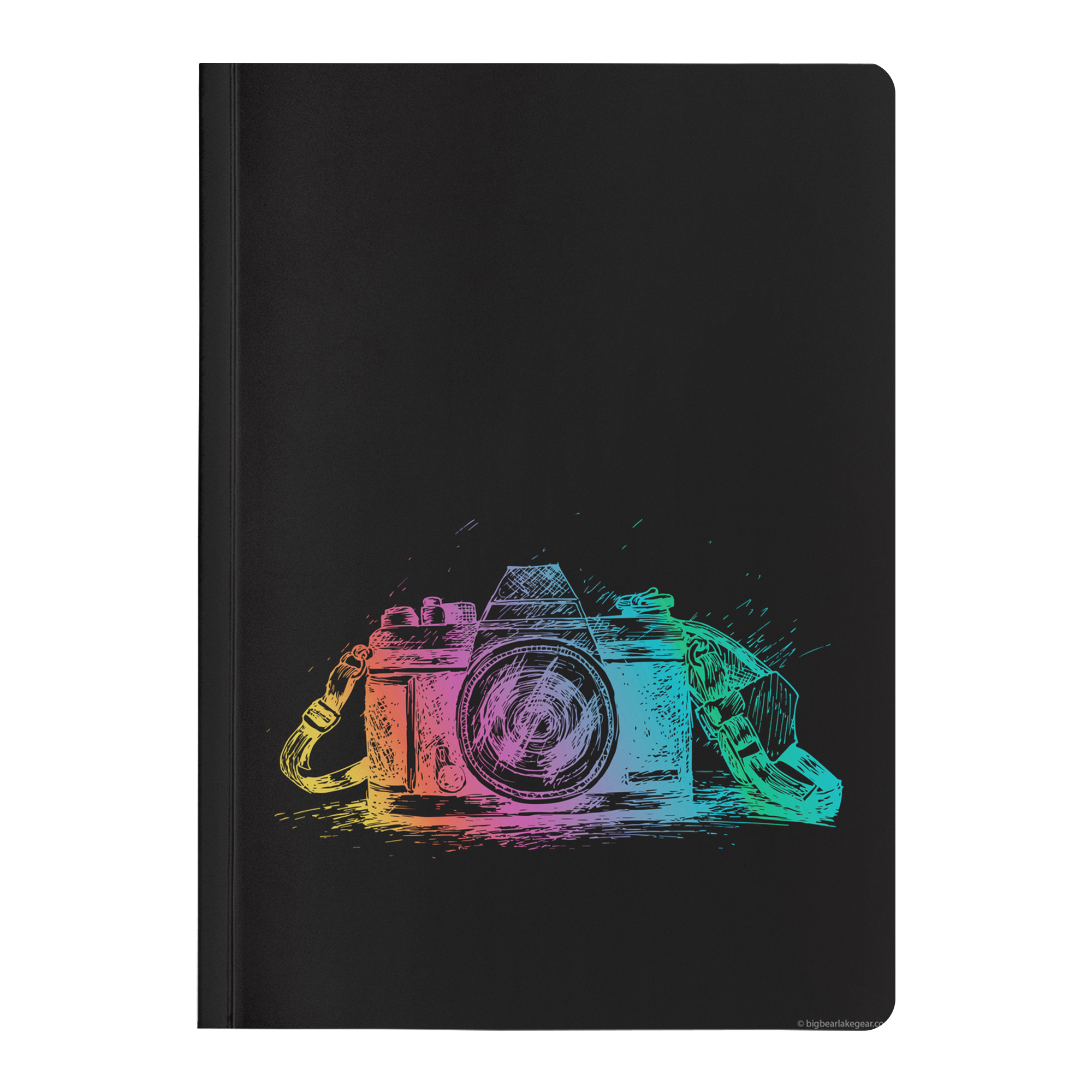 Colorful Camera Soft Cover Journal