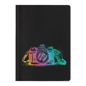 Colorful Camera Soft Cover Journal