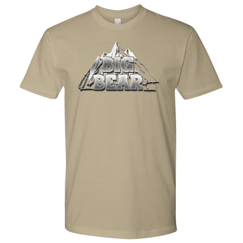 Image of Big Bear V.2, Mens T-shirt Next Level Mens Shirt Sand S