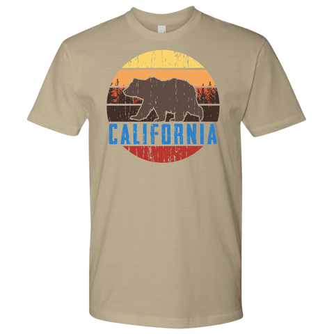 Image of Big Bear Lake California Shirt V.1 T-shirt Next Level Mens Shirt Sand S