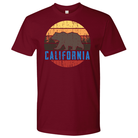 Image of Big Bear Lake California Shirt V.1 T-shirt Next Level Mens Shirt Cardinal S