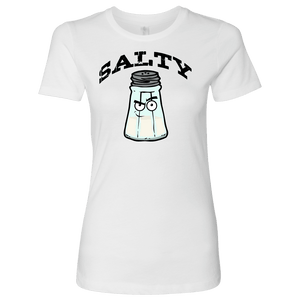 Salty V.1 Womens T-shirt Next Level Womens Shirt White S
