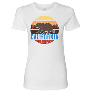 Big Bear California Shirt V.1, Womens Shirts T-shirt Next Level Womens Shirt White S