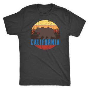 Big Bear Lake California Shirt V.1 T-shirt Next Level Mens Triblend Vintage Black S