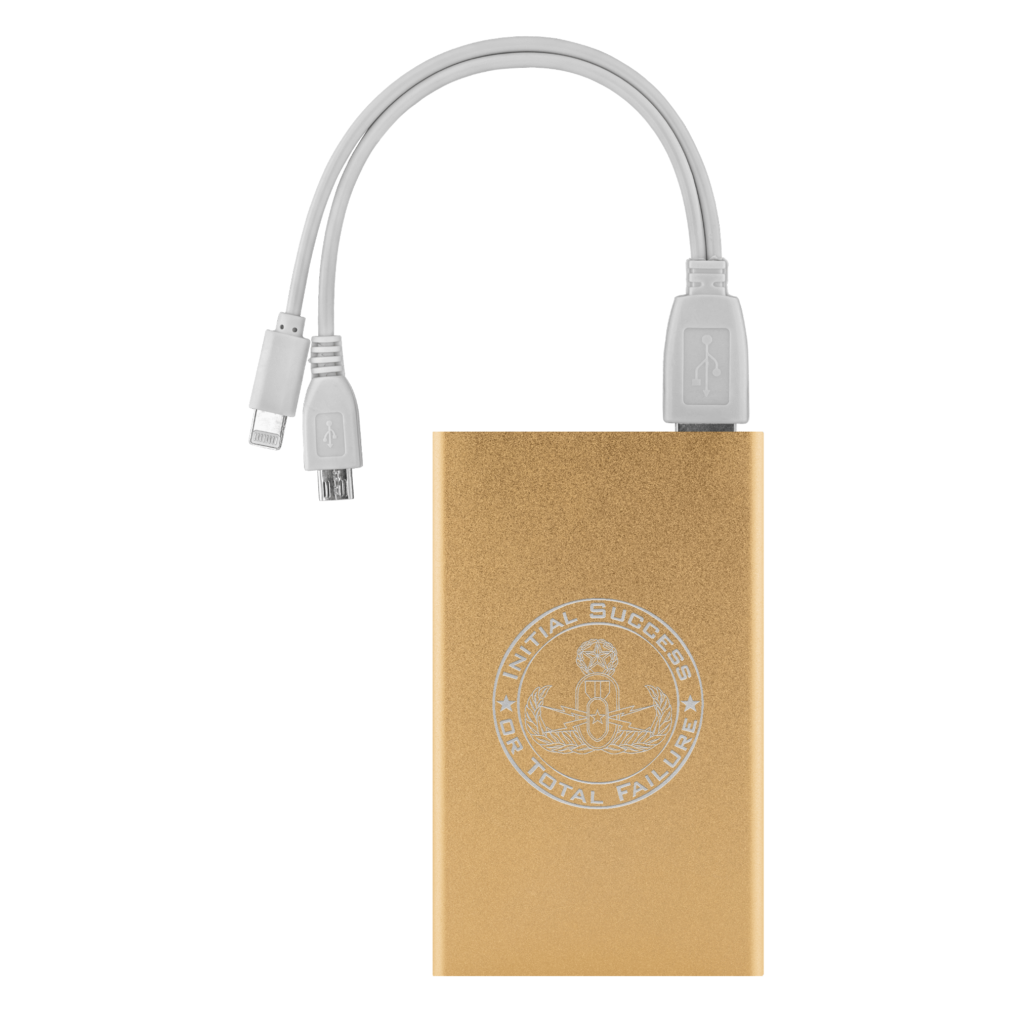 Initial Success or Total Failure EOD Power Bank Power Banks Gold 