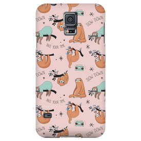 Pink Sloth Collage Phone Case Phone Cases Galaxy S5 