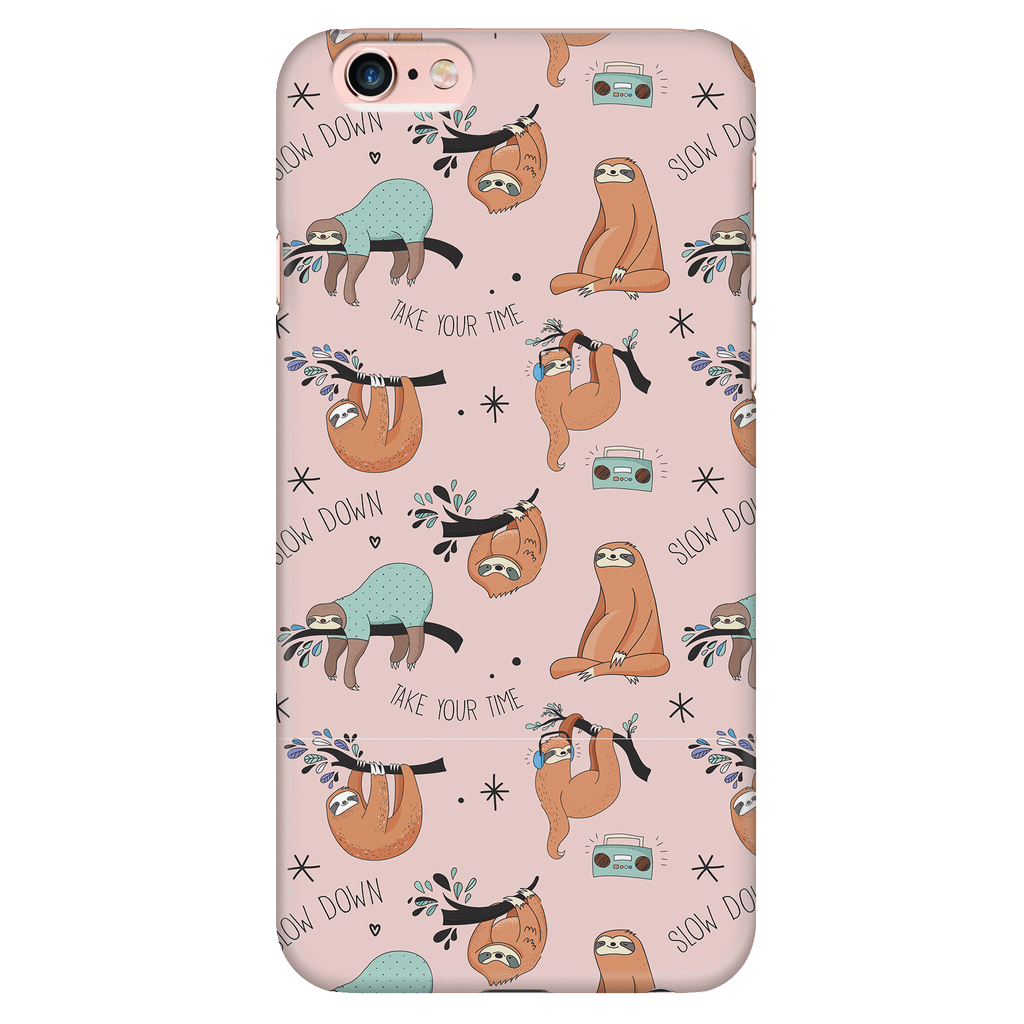 Pink Sloth Collage Phone Case Phone Cases iPhone 6 Plus/6s Plus 