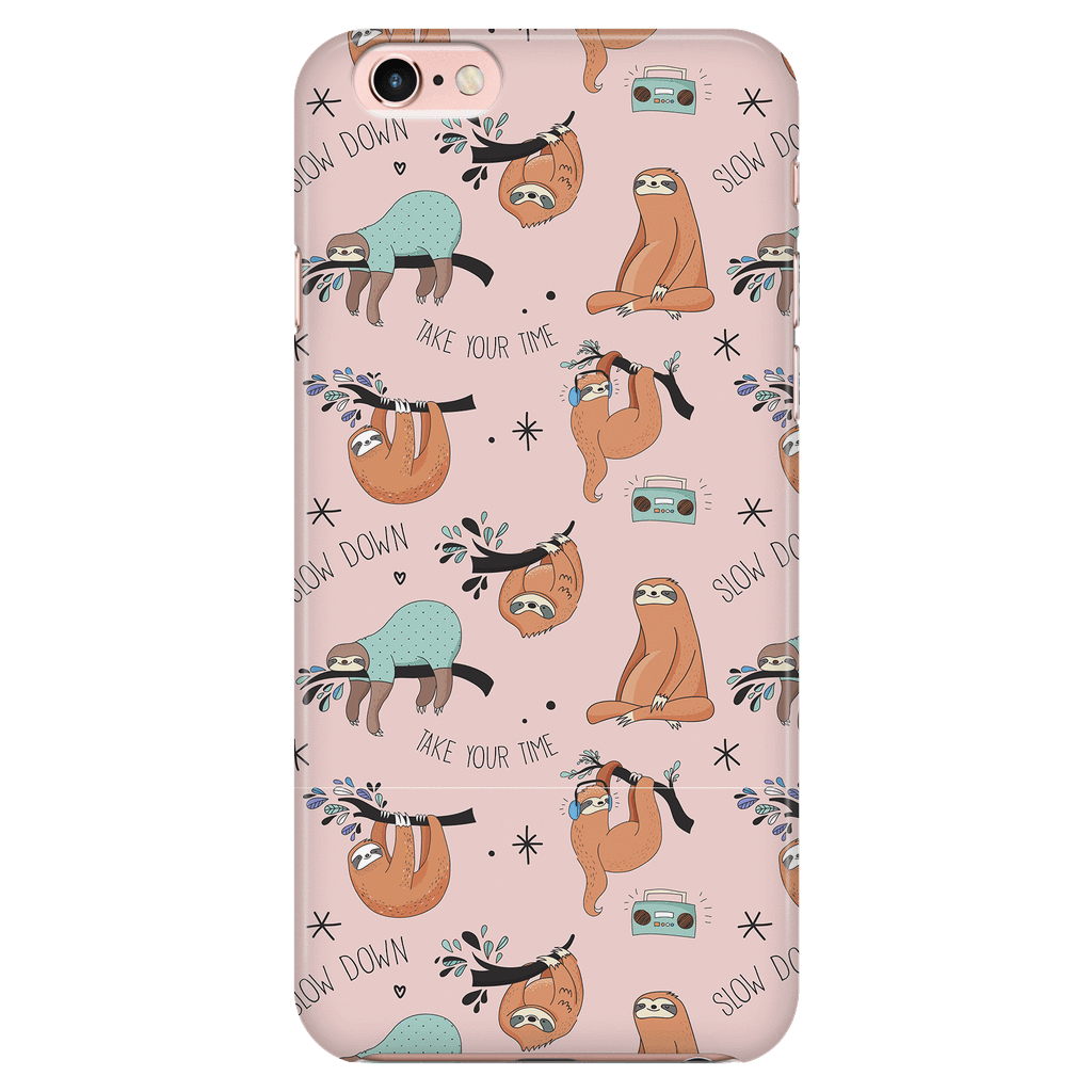 Pink Sloth Collage Phone Case Phone Cases iPhone 7/7s/8 