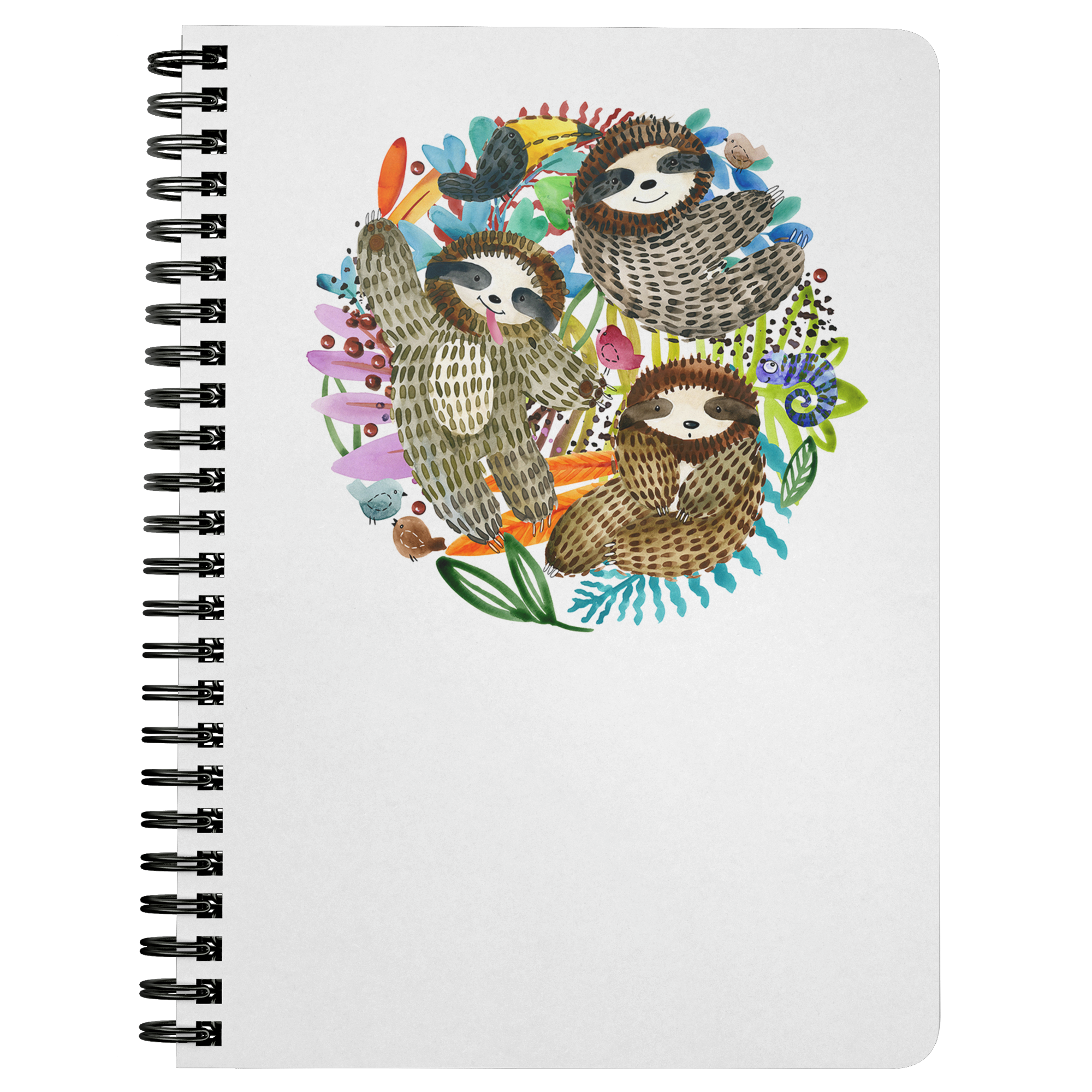 Sloth Trio Journal | Spiral