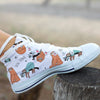 Great Sloths on Awesome High Top Shoes, Womens Shoes 