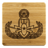 EOD Master Crab on Premium Bamboo Coasters Coasters Bamboo Coaster - 4pc 