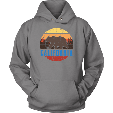 Image of Big Bear Lake California V.1 Hoodies and Long Sleeve T-shirt Unisex Hoodie Grey S