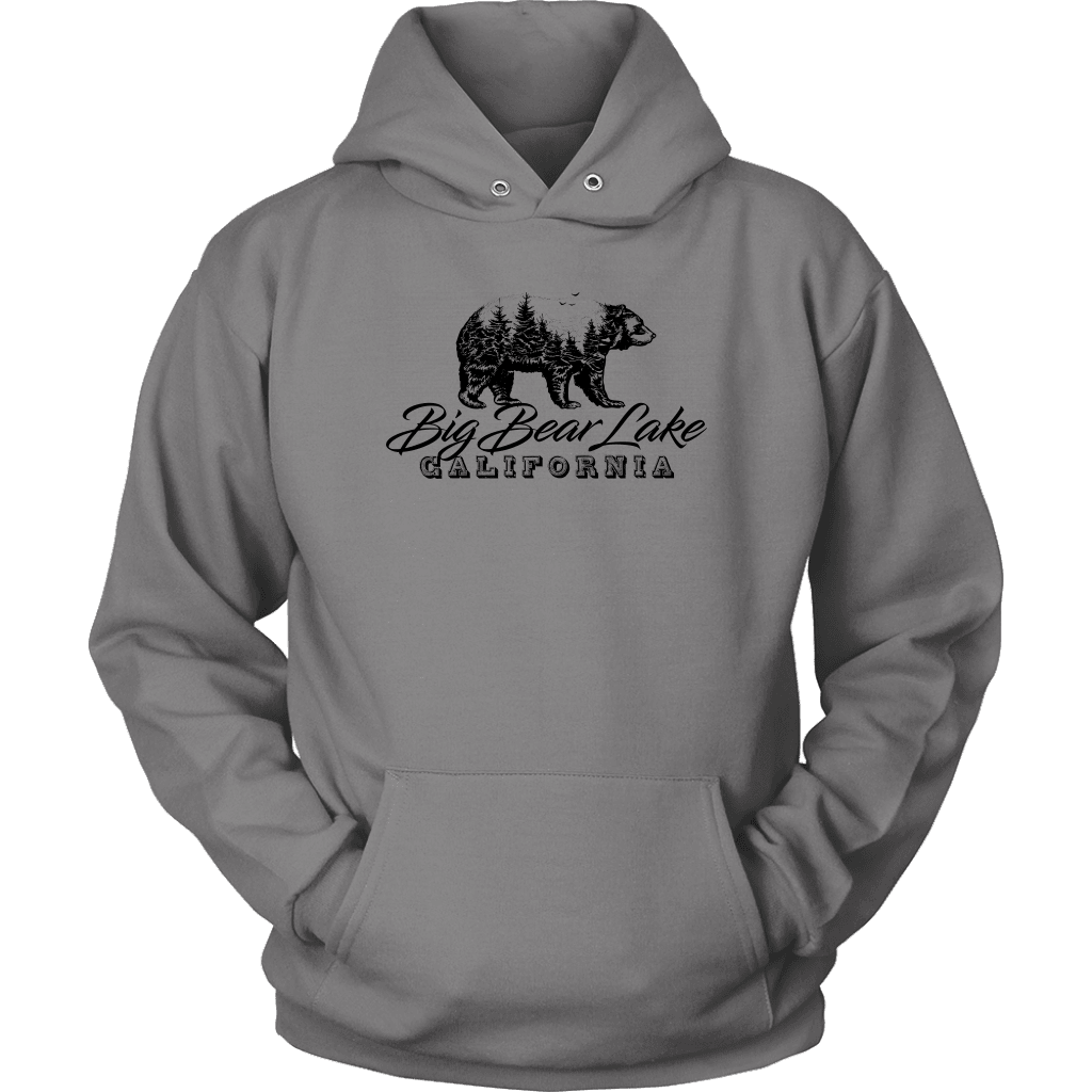 Big Bear Lake California V.2, Hoodies and Long Sleeve T-shirt Unisex Hoodie Grey S