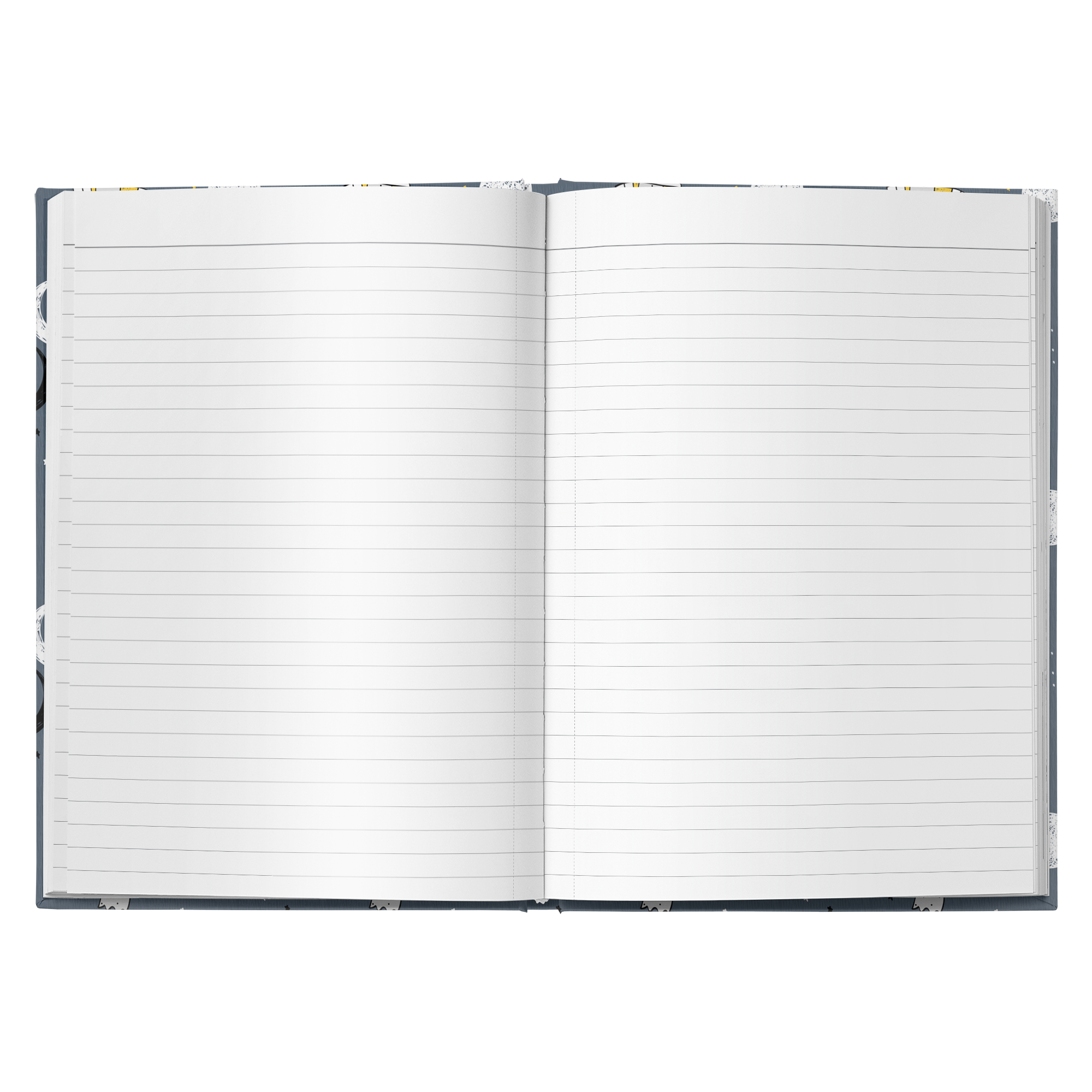 Sleeping Space Sloth Journal | Hard Cover