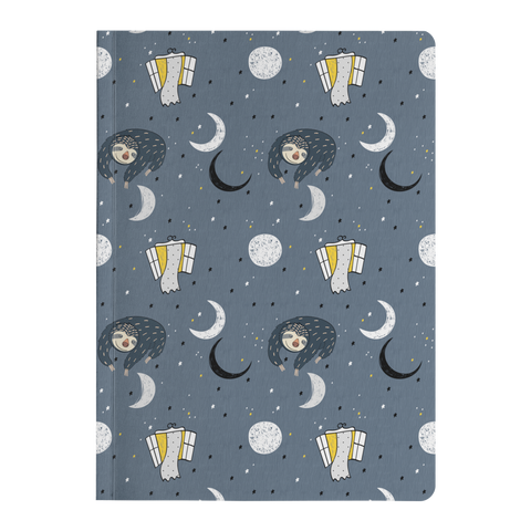 Image of Sleeping Space Sloth Journal | Soft Cover