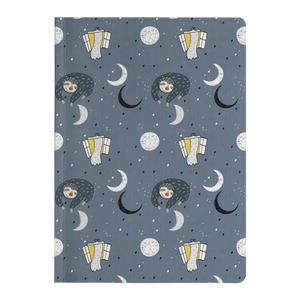 Sleeping Space Sloth Journal | Soft Cover