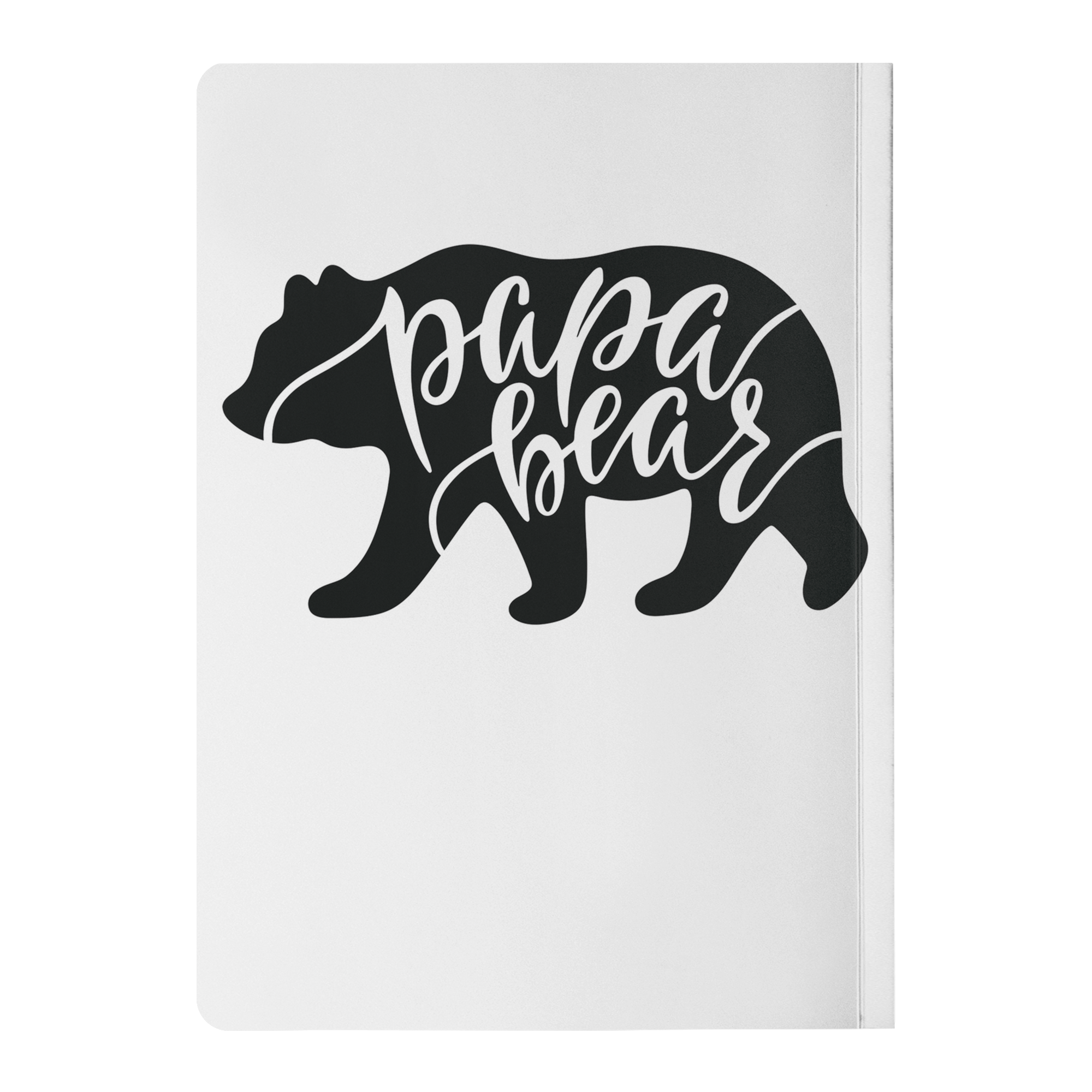 Papa Bear Soft Cover Journal