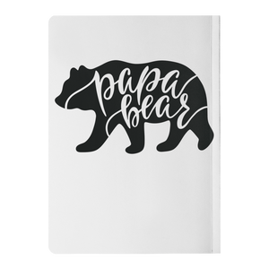 Papa Bear Soft Cover Journal
