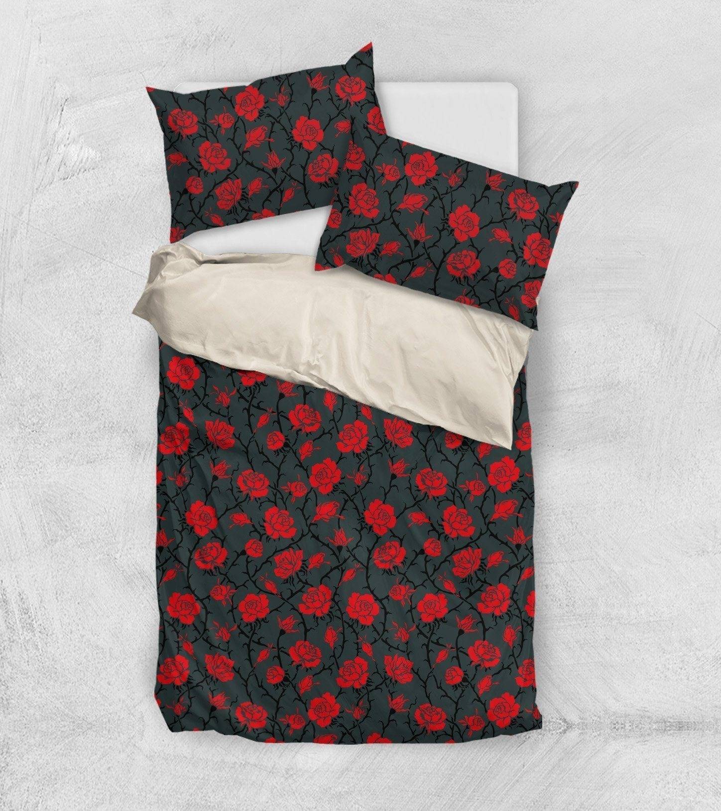 Red Roses Bedding bedding 