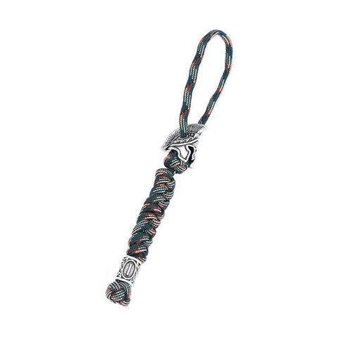 Image of Spartan Custom Paracord Lanyard, Are You a Warrior? Key Chains Multi 