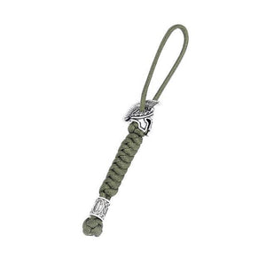 Spartan Custom Paracord Lanyard, Are You a Warrior? Key Chains Green 