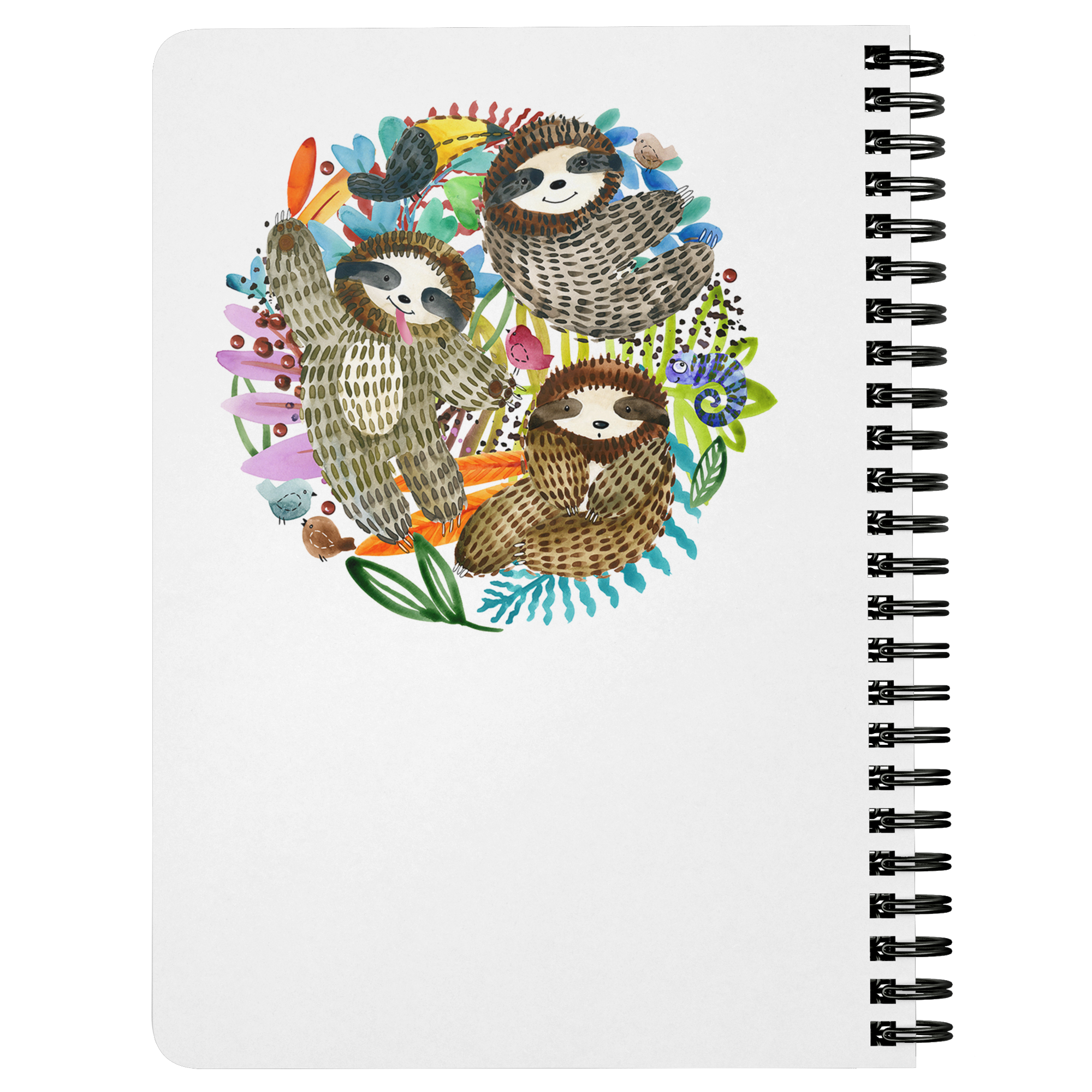 Sloth Trio Journal | Spiral