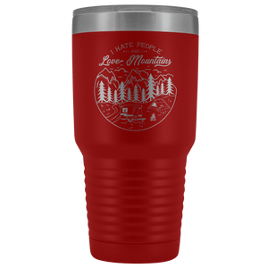 Love the Mountains | 30oz Tumbler Tumblers Red 