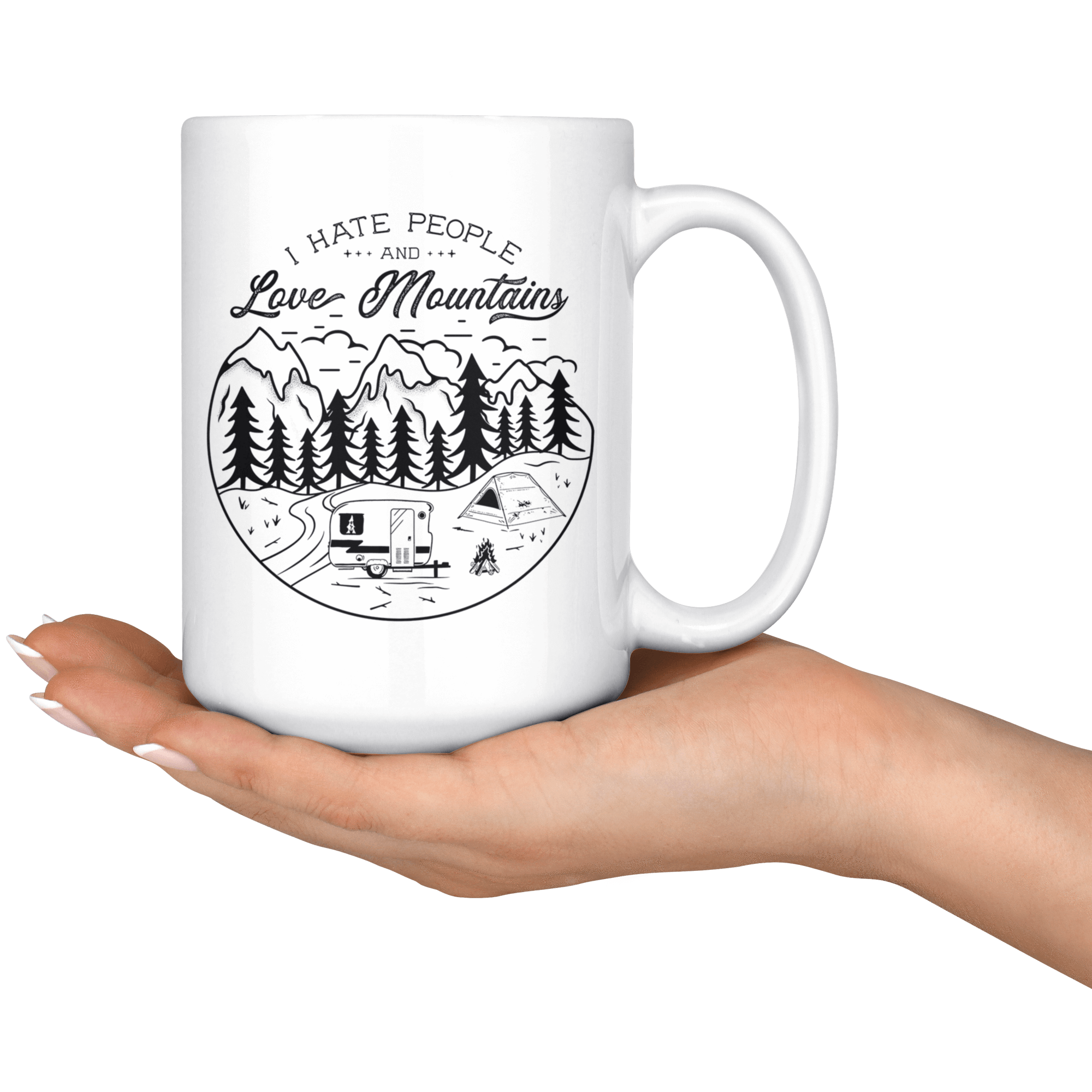 Love The Mountains | 15oz. Mug Drinkware 